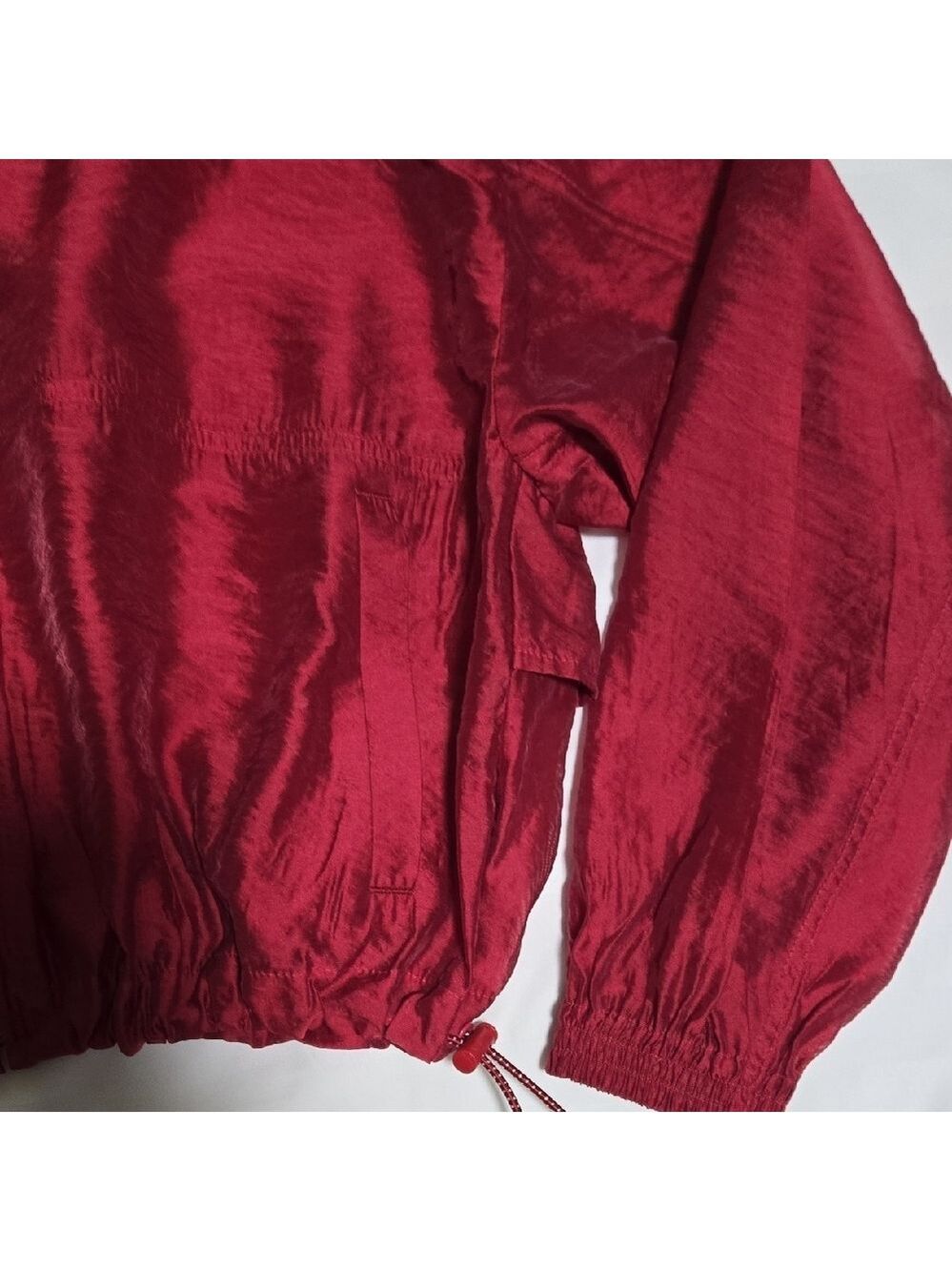 J. Crew Red Zip-Up Jacket - Picture 5 of 8